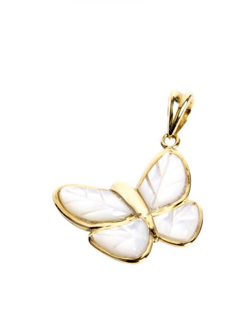 Butterfly Gold Pendant-0