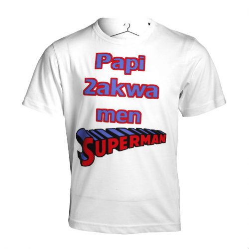 White Superman T-Shirt-0
